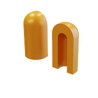 Заглушка для неона 8x16 мм (оранжевый)