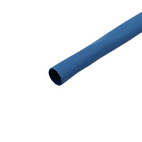 Трубка термоусаживаемая 3,0/1,5 мм синяя, ролик 2,44 м REXANT