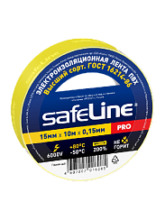 Изолента Safeline 15/10 желтый