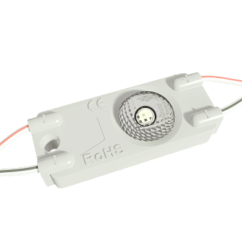 Светодиодный модуль для объемных букв RoRi 1LED 12В 0.5Вт 50-55Лм 165гр IP65 белый 7500K